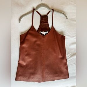 Karina Grimaldi Leather Tank top